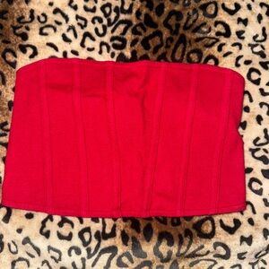 Hollister Red Crop Top